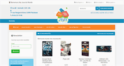 Desktop Screenshot of jeuxdumonde.fr